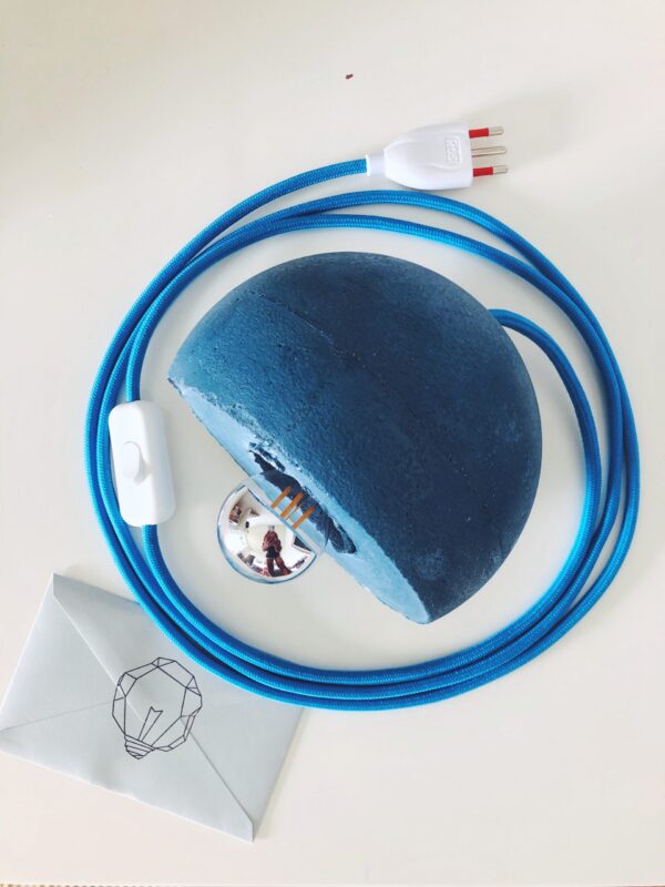 Nettuno lampada in cemento di design