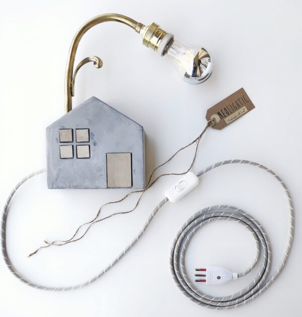 Umma sprout lampada in cemento